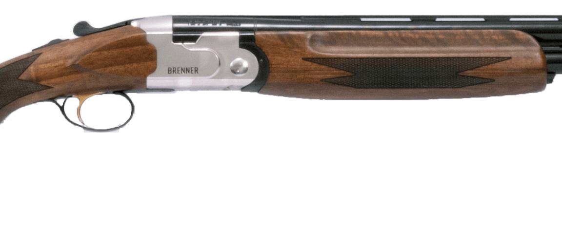 FUSIL SUPERPOSE BRENNER BF18 WHITE 76 CM - CAL 12/76