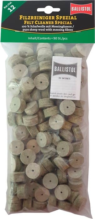 SET 90 FEUTRES POUR ADAPTATEUR BALLISTOL 12GA