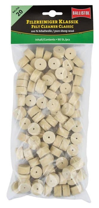 SET 90 FEUTRES POUR ADAPTATEUR BALLISTOL 20GA