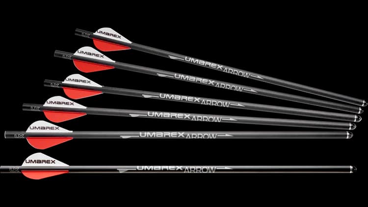 SET 6 FLECHES CARBON 15" UX AIR JAVELIN / 2.2335