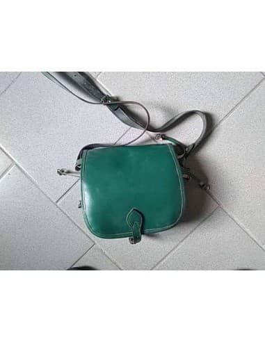 CARTOUCHIERE CUIR NATUREL 2 POCHES