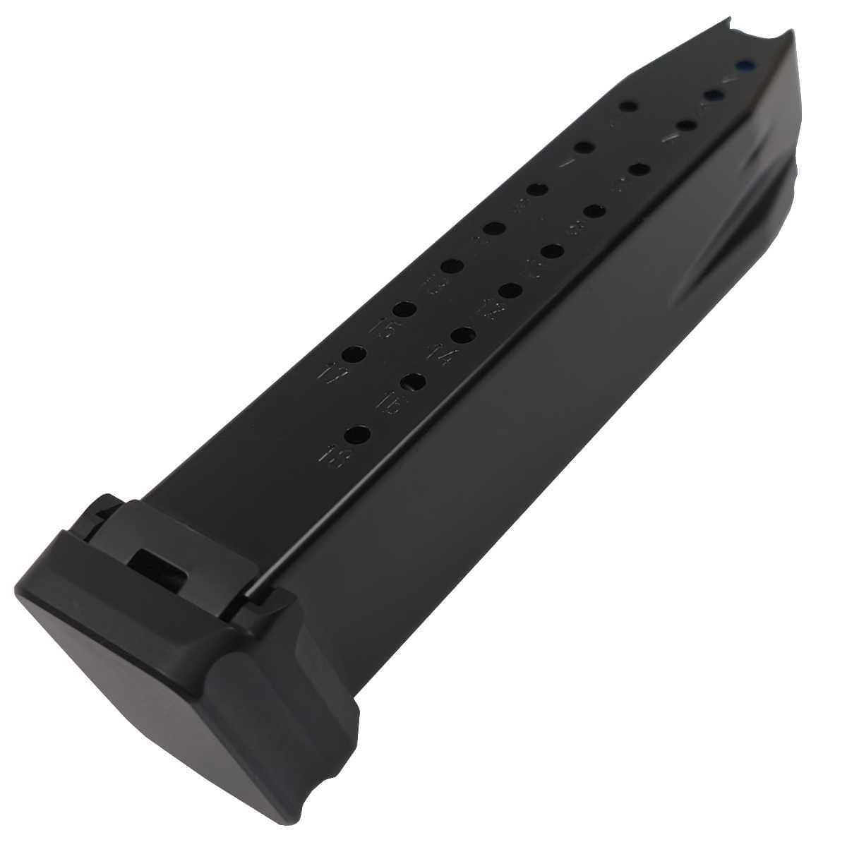 CHARGEUR WALTHER PDP FULL SIZE 20 CPS BLACK ALU BASE - 9 MM
