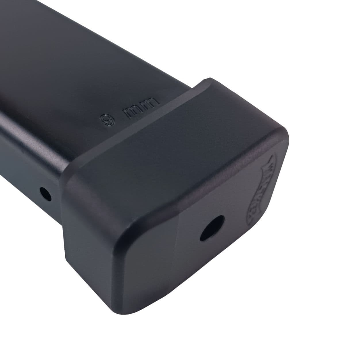 CHARGEUR WALTHER PDP COMPACT (MAGWELL) 18 CPS BLACK ALU BASE - 9 MM