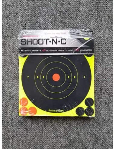 PACK 60 CIBLES+240 PASTILLES B&C SHOOT NC 6" / BC-34550