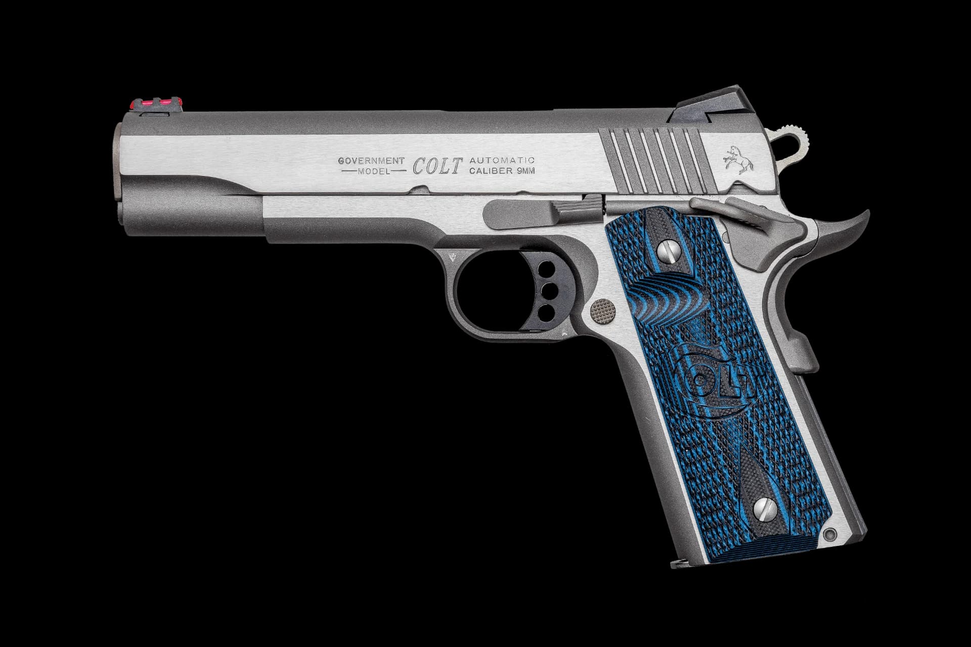 PISTOLET COLT 1911 COMPETITION 5" STS - CAL 45 ACP / O1070CCS