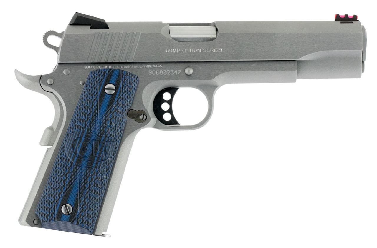 PISTOLET COLT 1911 COMPETITION 6" STS - CAL 45 ACP / O1070CCS-BT