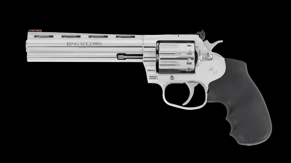 REVOLVER COLT KING COBRA TARGET 6" STS - CAL 22 LR
