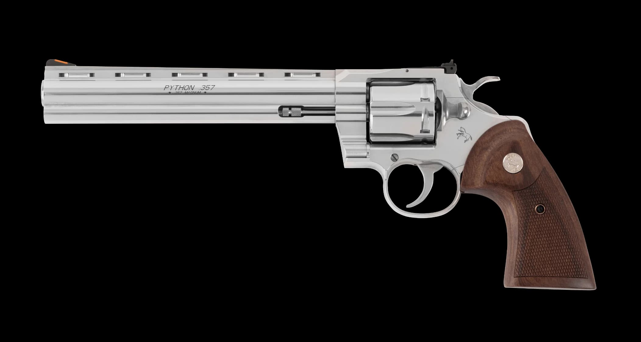 REVOLVER COLT PYTHON 8" STS - CAL 357 MAG