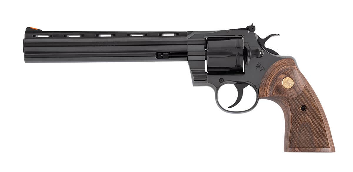 REVOLVER COLT PYTHON 8" BLACK - CAL 357 MAG