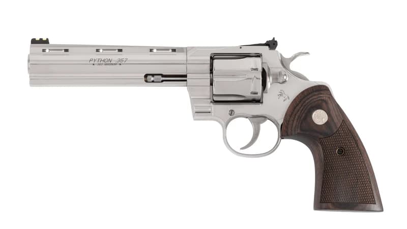 REVOLVER COLT TARGET PYTHON 6" STS - CAL 357 MAG