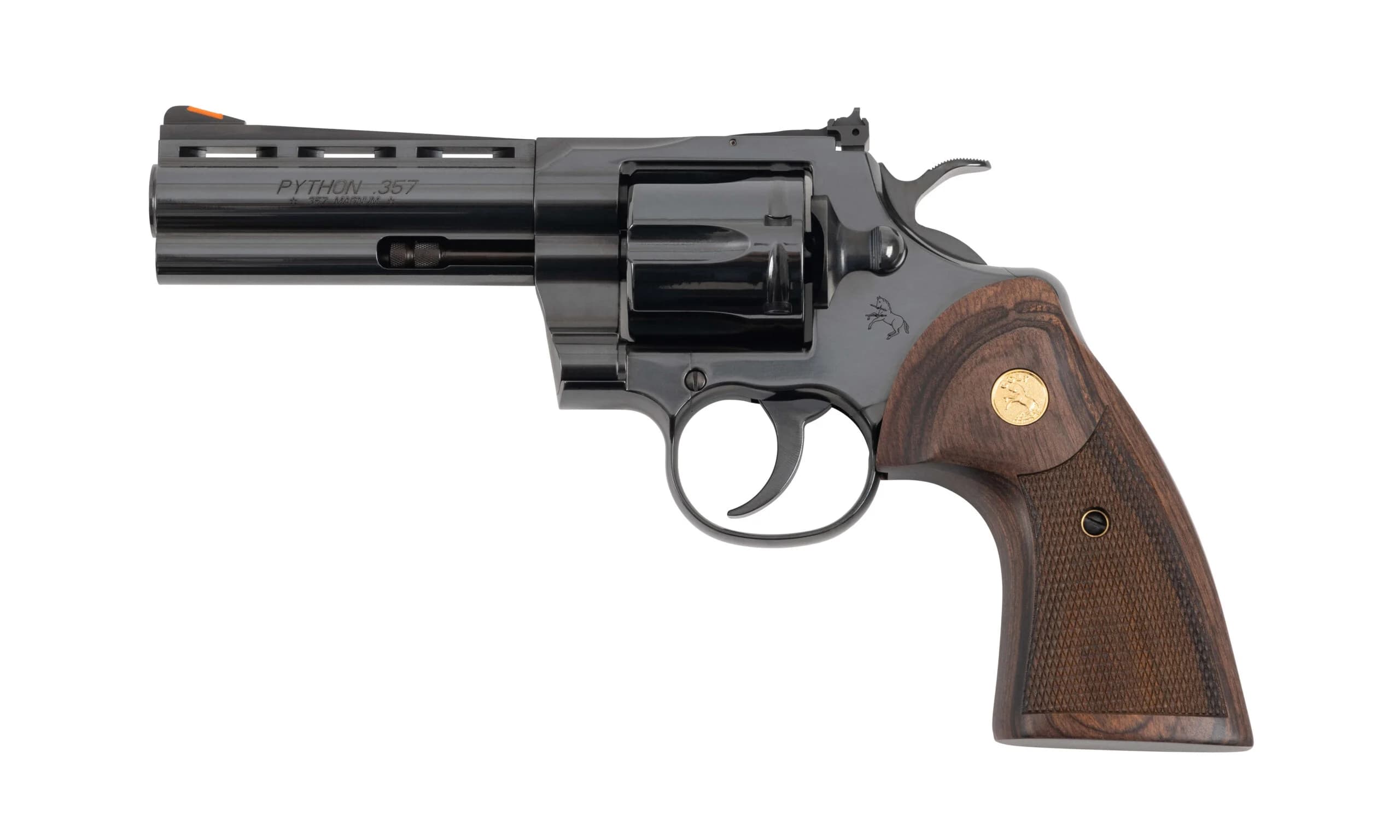 REVOLVER COLT PYTHON 4.25" BLACK - CAL 357 MAG