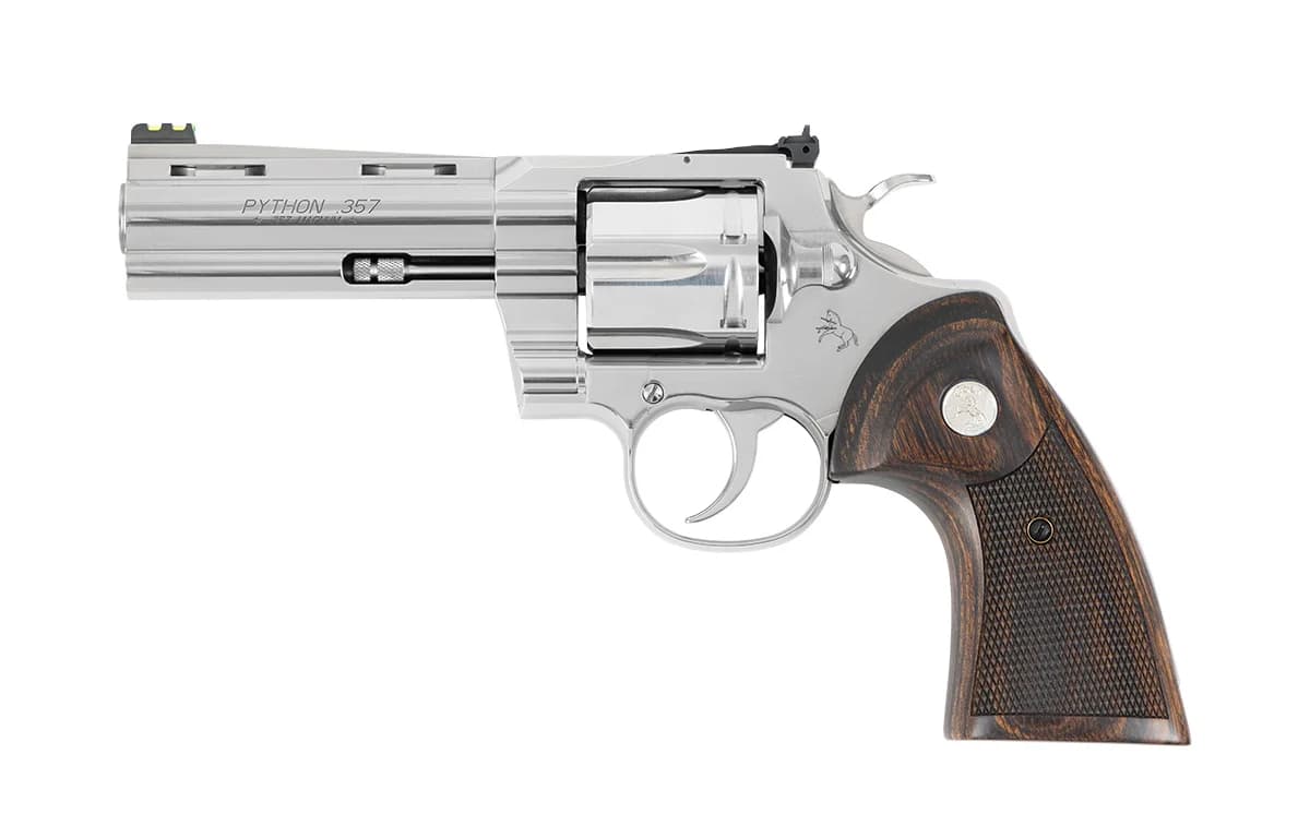 REVOLVER COLT TARGET PYTHON 4.25" STS - CAL 357 MAG