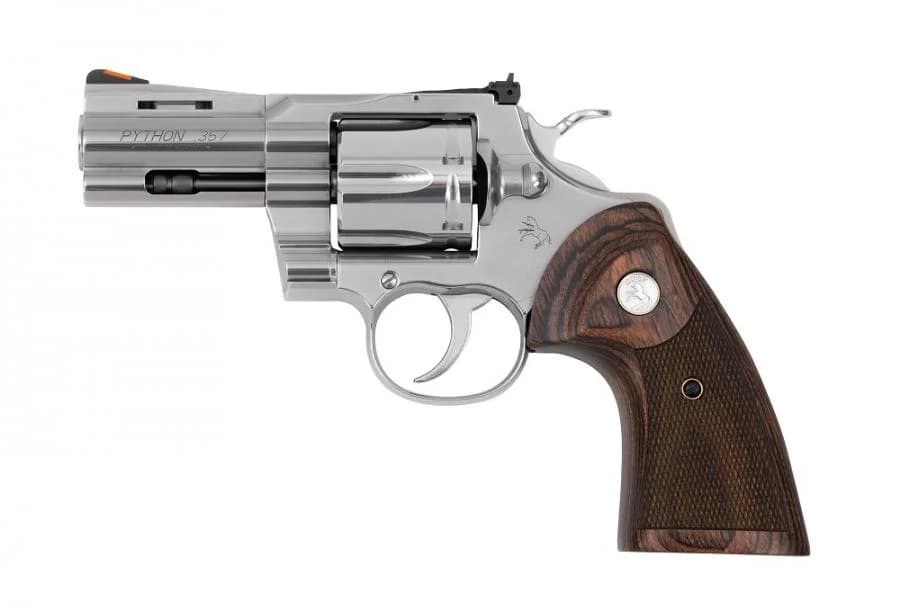 REVOLVER COLT PYTHON 3" STS - CAL 357 MAG