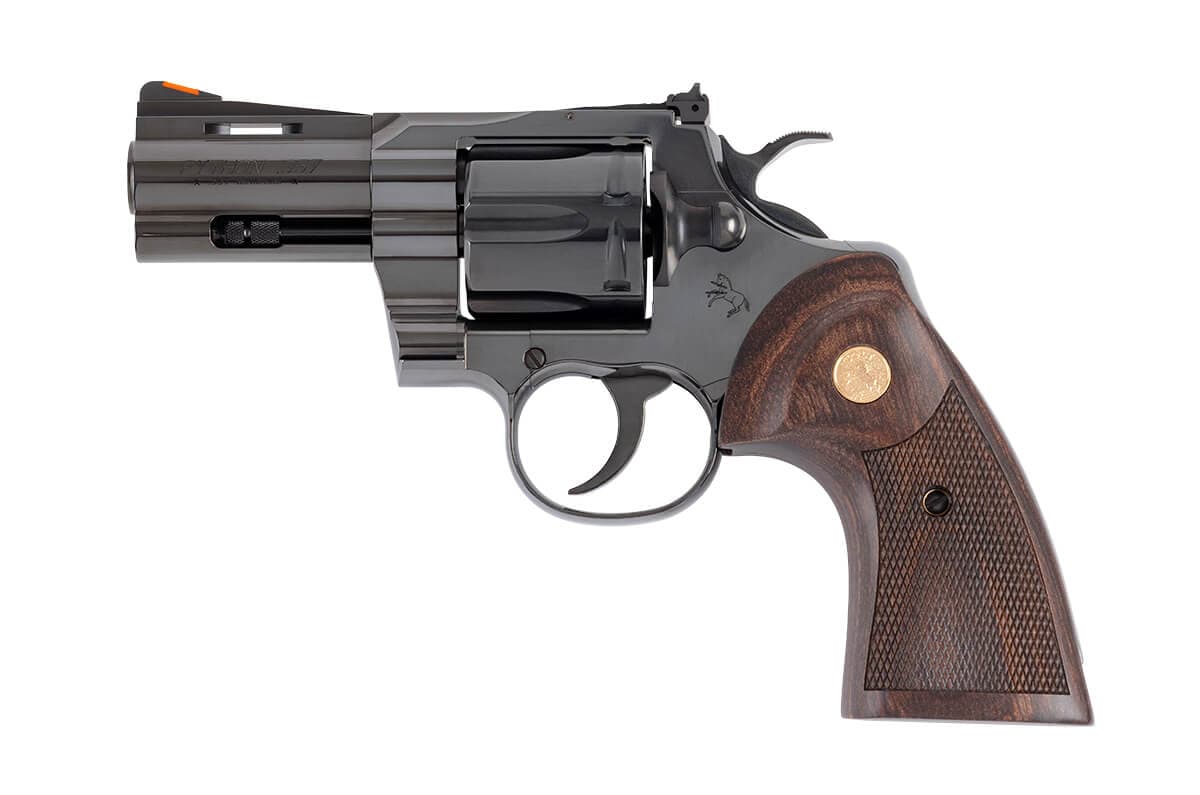 REVOLVER COLT PYTHON 3" BLACK - CAL 357 MAG