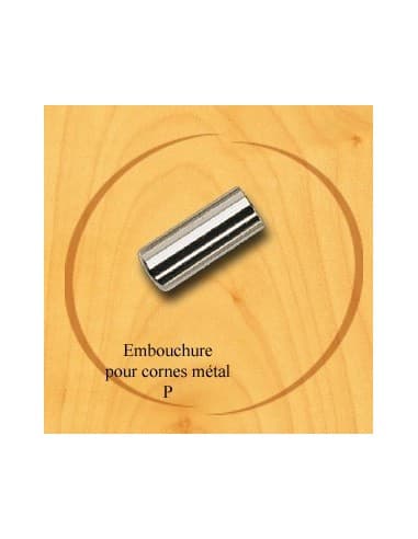EMBOUT METAL CORNE D'APPEL 12-16-25-35 CM / 605(P-M-G)
