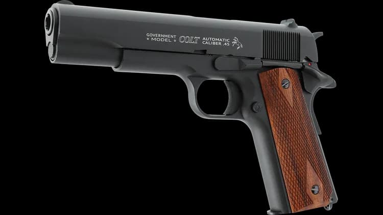 PISTOLET CO2 COLT CLASSIC WOOD GRIP 177 BBS / 5.8426