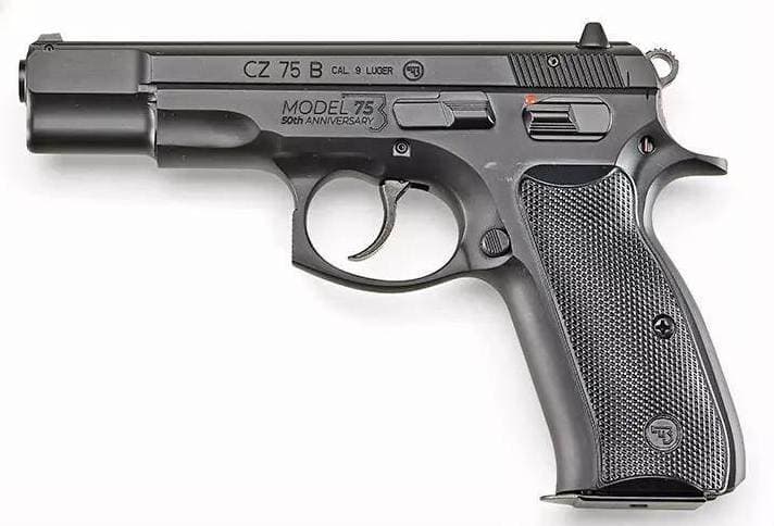 PISTOLET CZ 75B 50TH ANNIVERSARY - CAL 9 MM