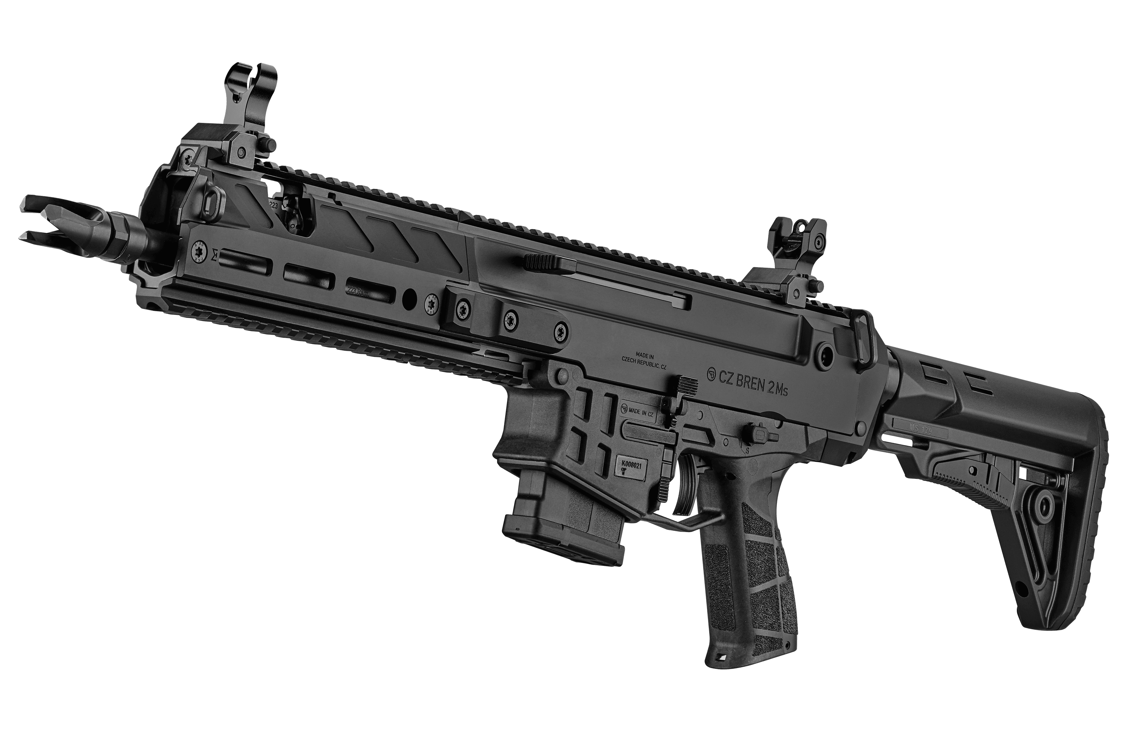 CARABINE CZ BREN 2 MS 11" AR-STOCK - CAL 223 REM (NO MAG.)