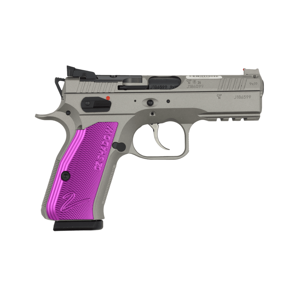 PISTOLET CZ SHADOW 2 COMPACT TITAN PURPLE OPTIC READY - CAL 9 MM