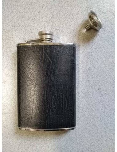 GOURDE FL82EBK G.M. METAL+CUIR NOIR