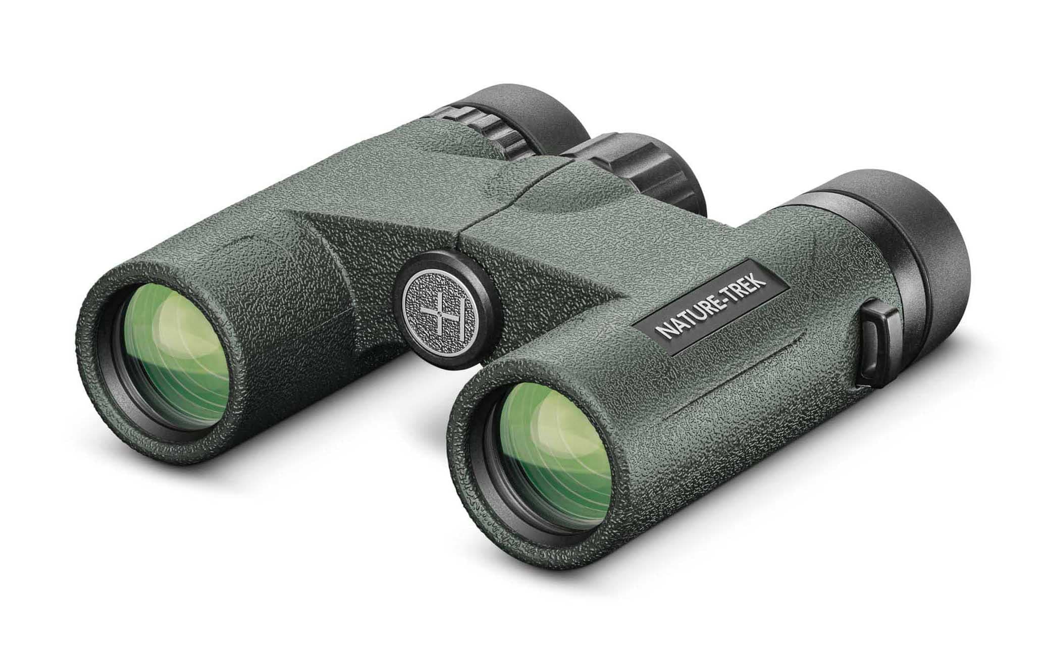 JUMELLES HAWKE NATURE TREK 10X25 COMPACT BAK 4 GREEN / 35053