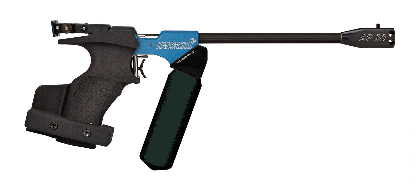 PISTOLET PCP HAMMERLI AP20 "ALL IN ONE" D+G - 4.5 MM / 2798000