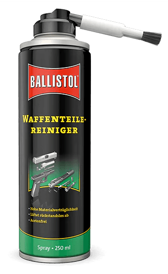 HUILE BALLISTOL "GUN PARTS CLEANER" SPRAY+BROSSE - 250 ML