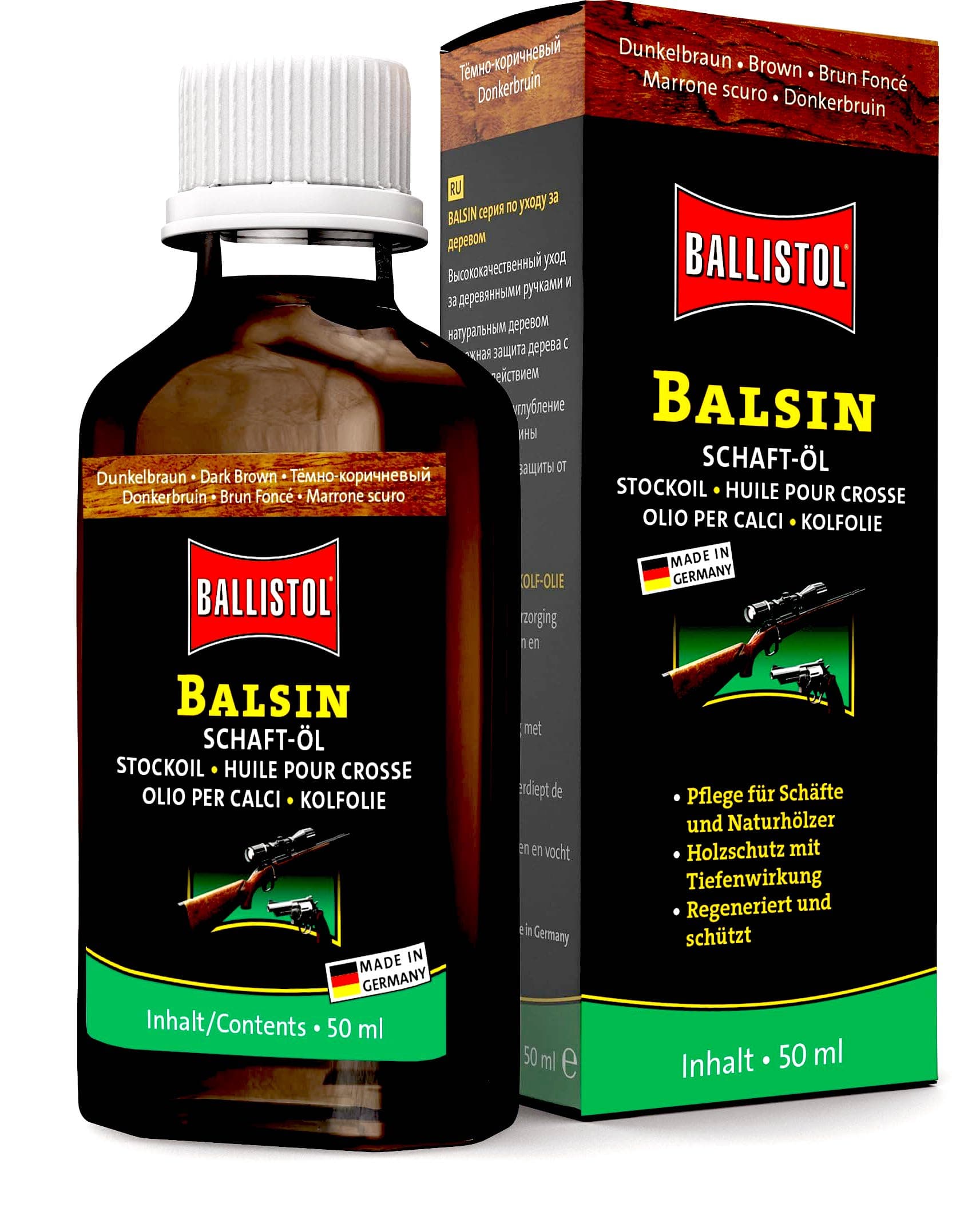 HUILE DE CROSSE BALSIN DARK BROWN - 50 ML