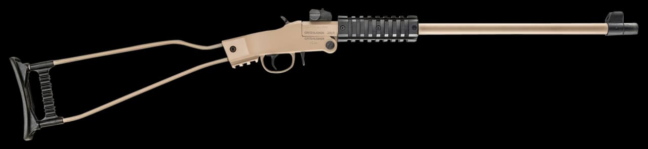 CARABINE CHIAPPA LITTLE BADGER 16.5" TAN - CAL 22 LR