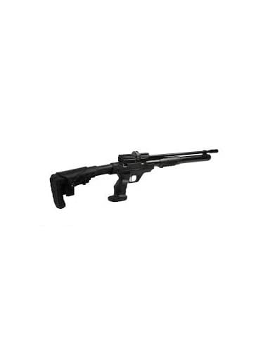 CARABINE PCP KRAL RAMBO BLACK S POMPE - 6,35 MM - 51,5J