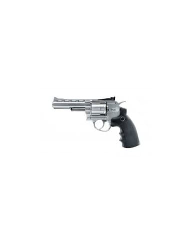 REVOLVER CO2 LEGENDS S40 4" NICKEL PLOMBS / 5.8127