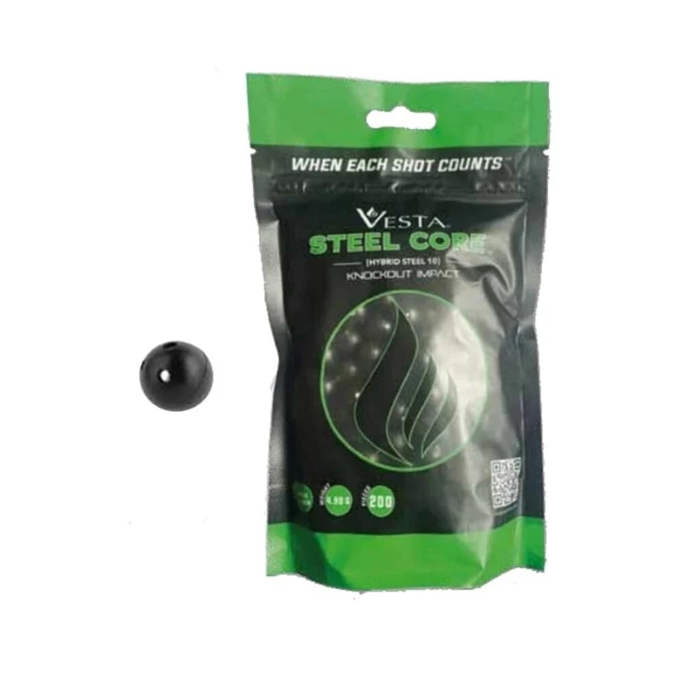 SAC 200 BILLES VESTA DEFENSE KNOCKOUT STEEL CORE .50 (4.90G)