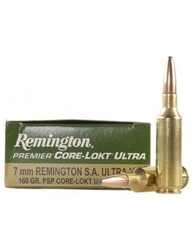 CARTOUCHES REM 7MM REM SHORT U-MAG - 160GR PSP