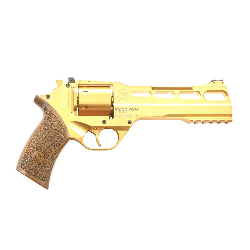 REVOLVER RHINO 60 DS 6" GOLD - CAL 357 MAG