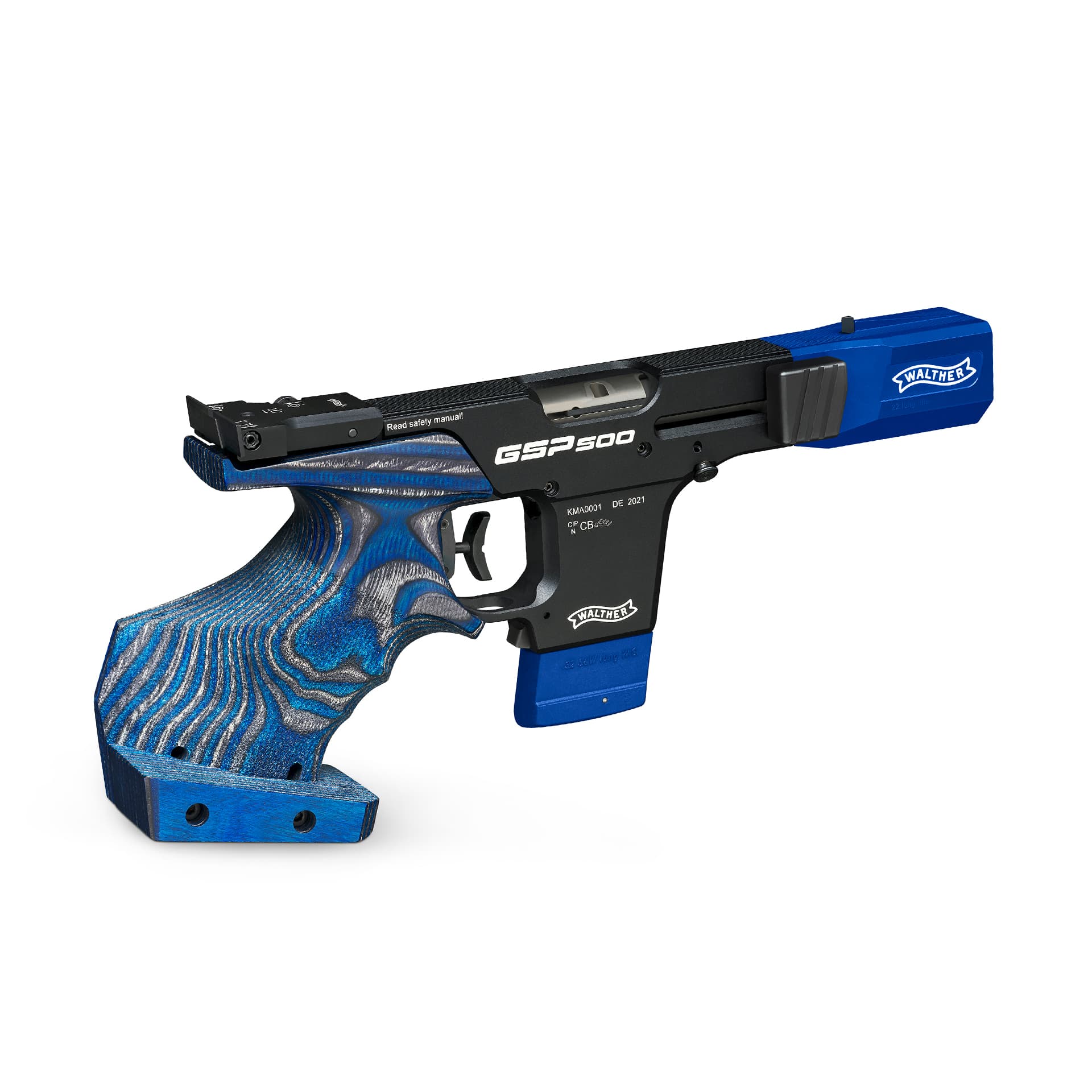 PISTOLET WALTHER MATCH GSP 500 CLASSIC "S" - CAL 32 S&W