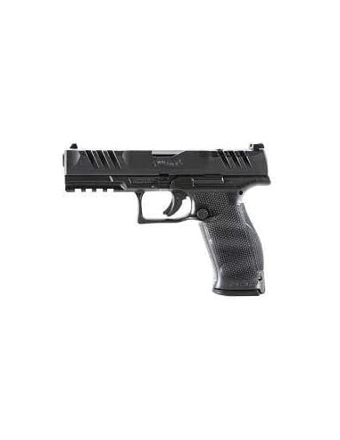 PISTOLET WALTHER PDP FS 4.5" OR BLACK - CAL 9 MM