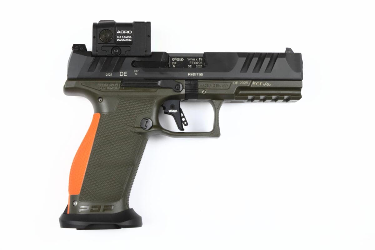 PISTOLET WALTHER PDP FS 4.5" OR HUNTER PRO - CAL 9 MM