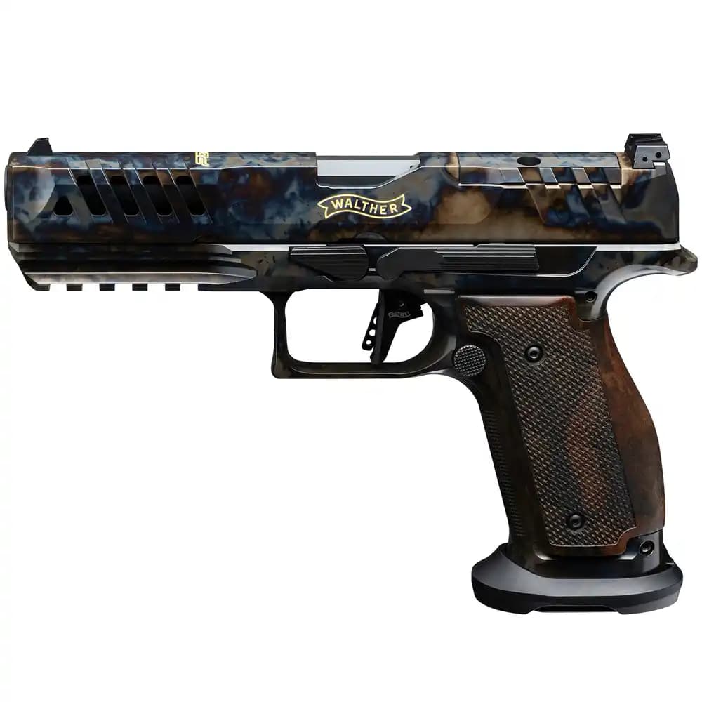 PISTOLET WALTHER PDP FS MATCH S-FRAME 5" OR VINTAGE - CAL 9 MM