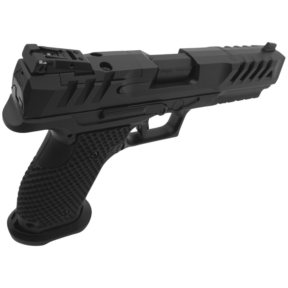 PISTOLET WALTHER PDP FS MATCH S-FRAME 5" OR BLACK RIBBON - CAL 9 MM