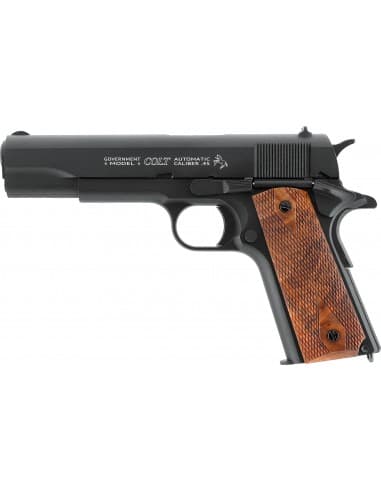 PISTOLET CO2 COLT CLASSIC WOOD GRIP 177 BBS / 5.8426