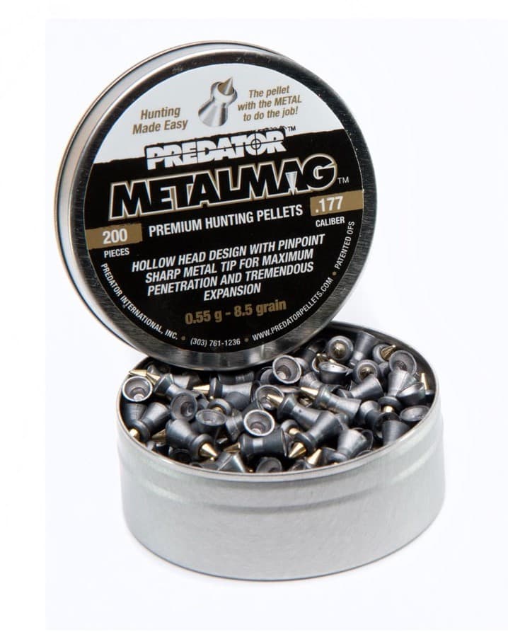 BOITE 200 PLOMBS JSB PREDATOR METALMAG - 4.50 MM (0.52 GR) C100