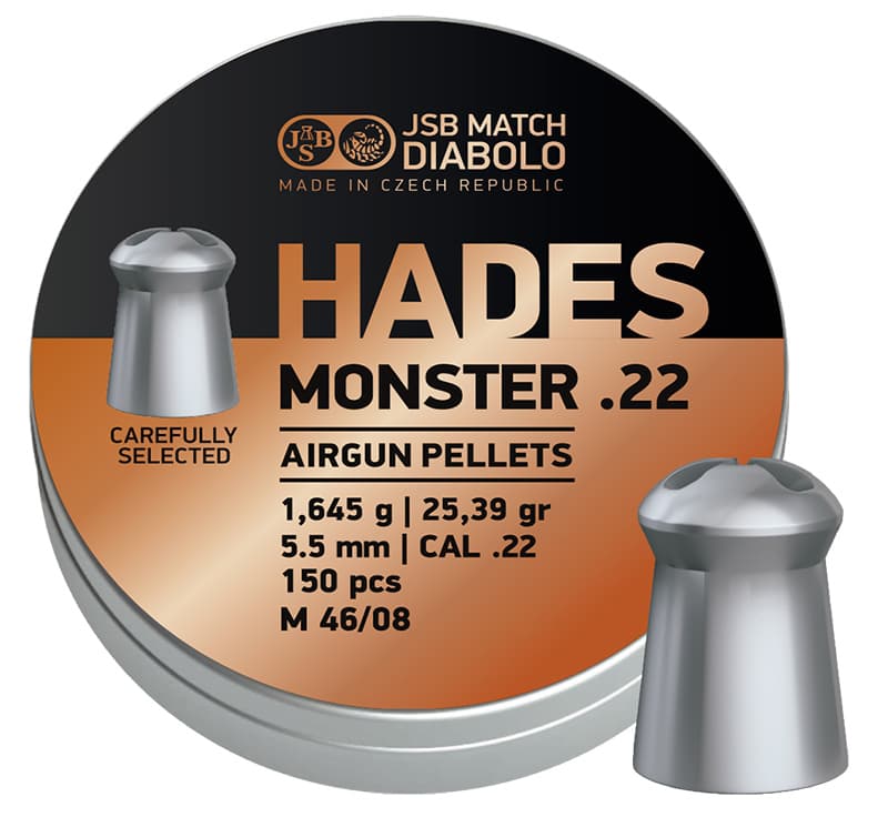 BOITE 150 PLOMBS HADES MONSTER HP 5.5 MM (1.645 GR) C50