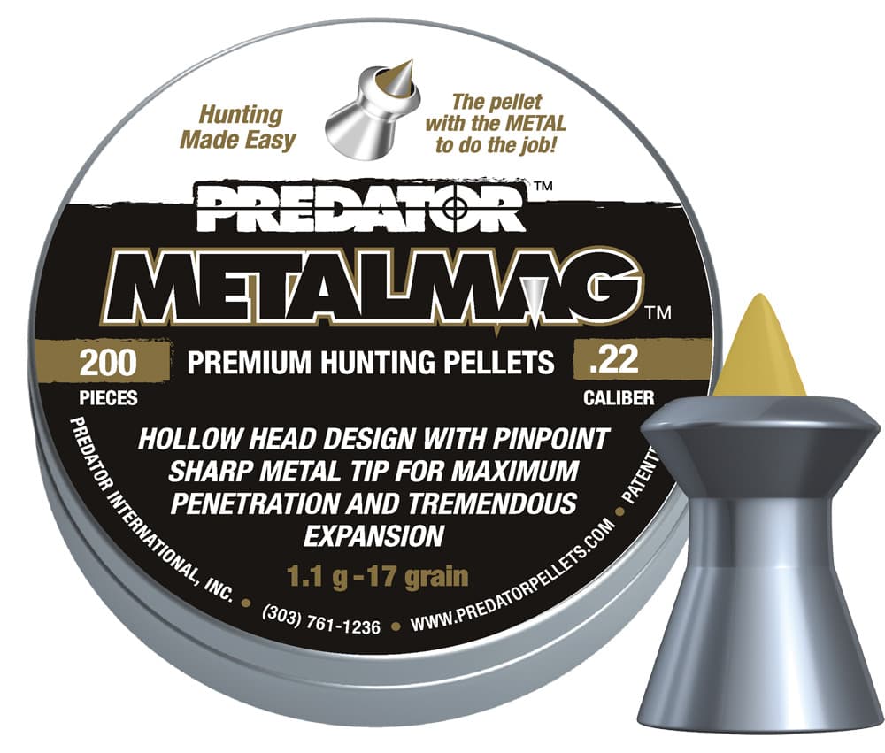 BOITE 200 PLOMBS JSB PREDATOR METALMAG - 5.50 MM (1.03 GR) C50